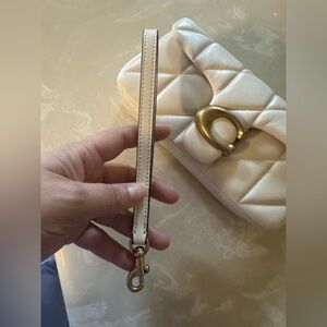 Coach leather wristlet